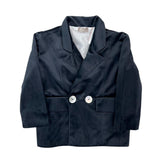 CARMINA VELVET COLLAR JACKET WITH 2 BUTTON